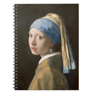 Caderno Espiral Menina com o Brinco de Pérola - Johannes Vermeer A