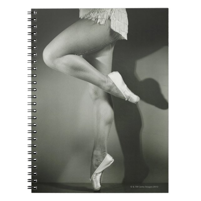 Caderno Espiral Menina de dança (Frente)