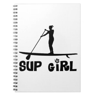 Caderno Espiral Menina do SUP