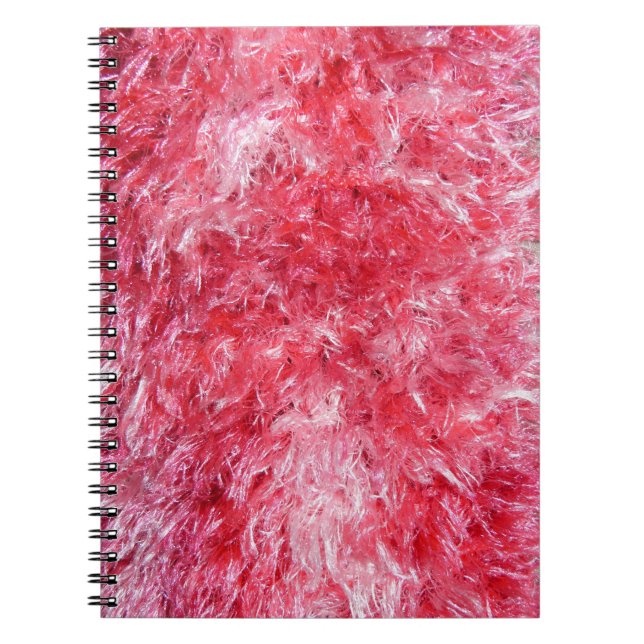 Caderno Espiral Menina feminino - pele cor-de-rosa do falso (Frente)
