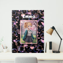 Menina Fofa, Bolha de Goma de Mascar Rosa, Persona