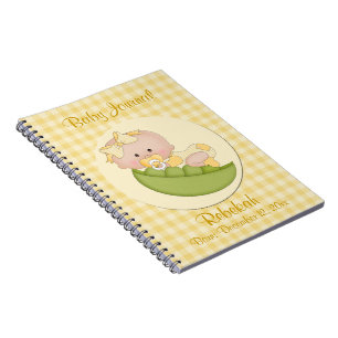 Caderno Espiral Menina personalizada no Diário de limão de pod