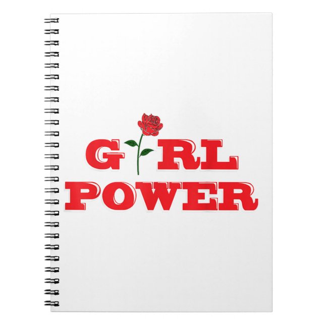 Caderno Espiral Menina Power T-Shirt - Mulheres Espetaculares Femi (Frente)