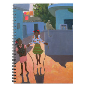 Caderno Espiral Menina que salta 1995