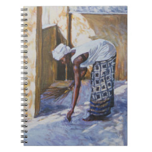 Caderno Espiral Menina que varre II 2002