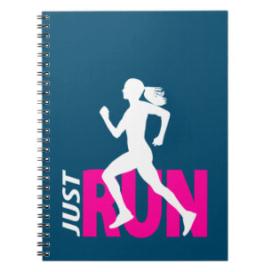 Caderno Espiral Menina Running