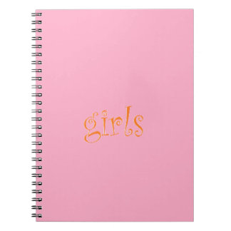 Caderno Espiral meninas