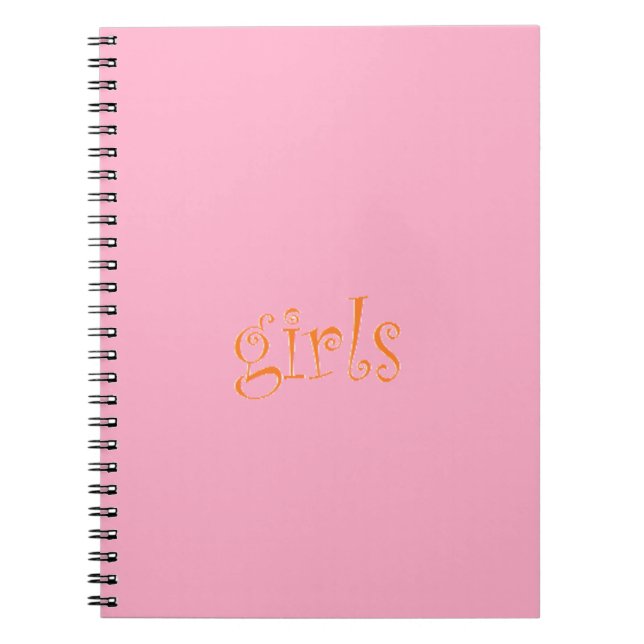 Caderno Espiral meninas (Frente)