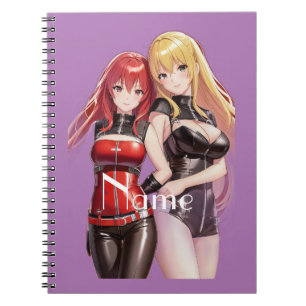 Caderno Espiral Meninas bonitas Animam Thunder_Cove