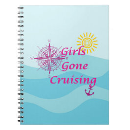 Caderno Espiral Meninas Foram Cruzando