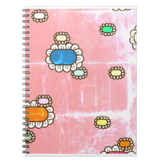 Caderno Espiral meninas legais flores legais