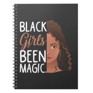 Caderno Espiral Meninas Negras São Mulheres Africanas Mágicas