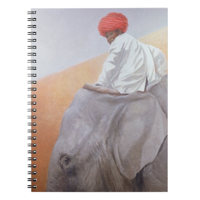 Caderno Espiral Menino do elefante (Frente)