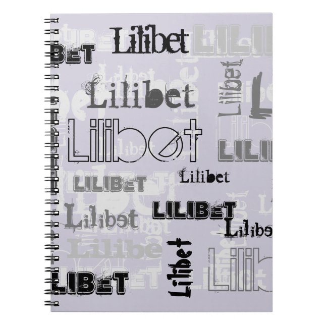 Caderno Espiral Menino ou Menina Nome da Trendência Oferece Acessó (Frente)