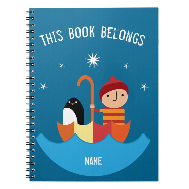 Caderno Espiral Menino Perdido E Encontrado A Amizade Do Lunchbox  (Frente)