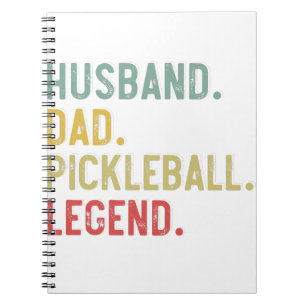 Caderno Espiral Mens Vintage Camisa Marido Pai Legenda de Piclebal