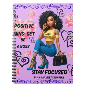 Caderno Espiral Mentalidade Positiva