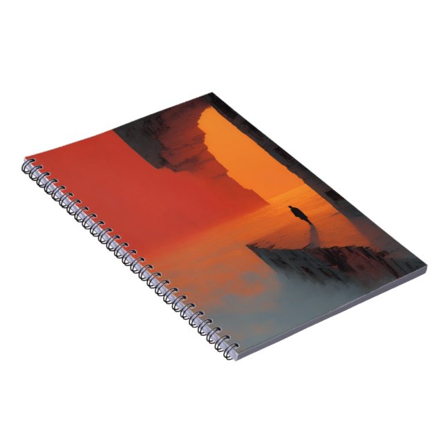 Caderno Espiral Mente fraturada n.o 1 (Lado Direito)