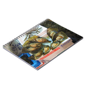 Caderno Espiral Mercado de Peixes de Tsukiji, Giant Muselles, Tóqu