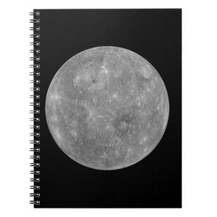 Caderno Espiral Mercúrio Planeta