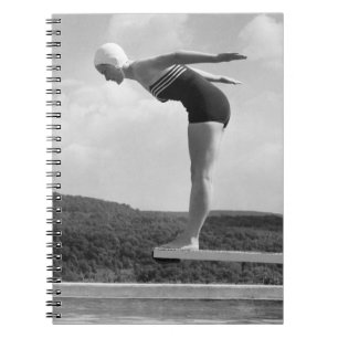 Caderno Espiral Mergulhador