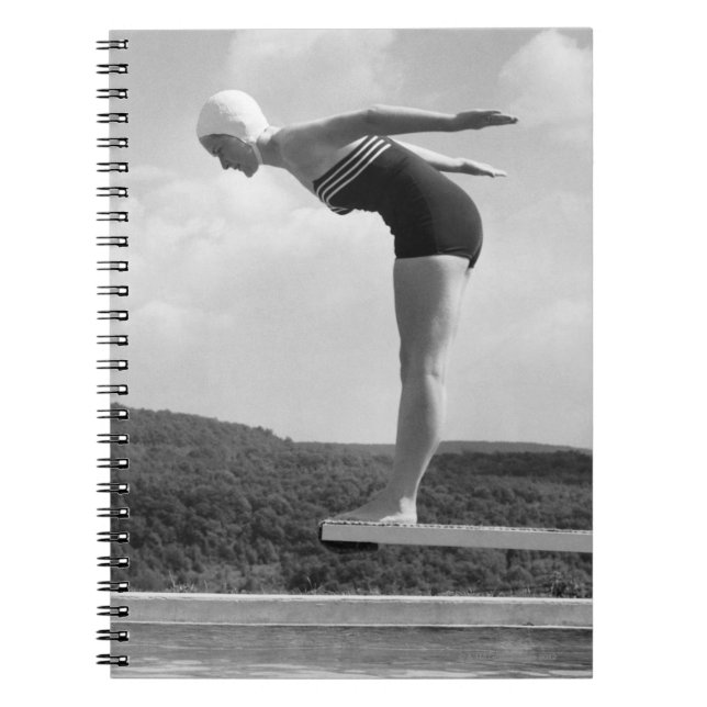 Caderno Espiral Mergulhador (Frente)