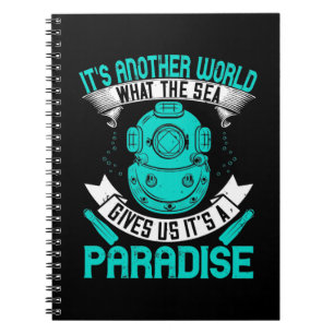 Caderno Espiral Mergulho -