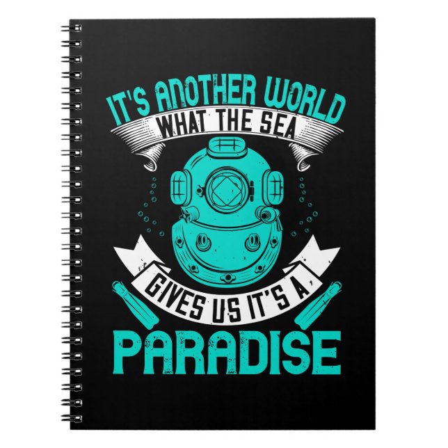 Caderno Espiral Mergulho - (Frente)