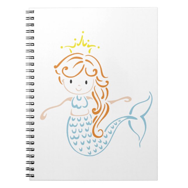 Caderno Espiral Mermaid Fairy (Frente)