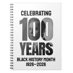 CADERNO ESPIRAL MÊS DA HISTÓRIA NEGRA CENTENÁRIO