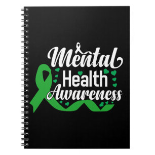 Caderno Espiral Mês de Consciência da Saúde Mental