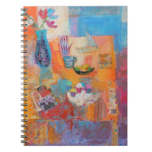 Caderno Espiral Mesa do verão
