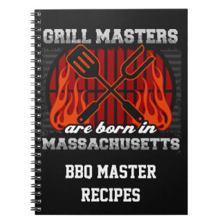 Caderno Espiral Mestrados De Grill São Nasceres Em Massachusetts