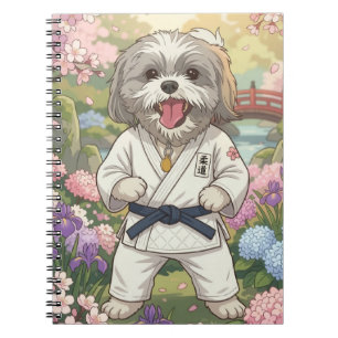 Caderno Espiral Mestre de Judô Shih Tzu