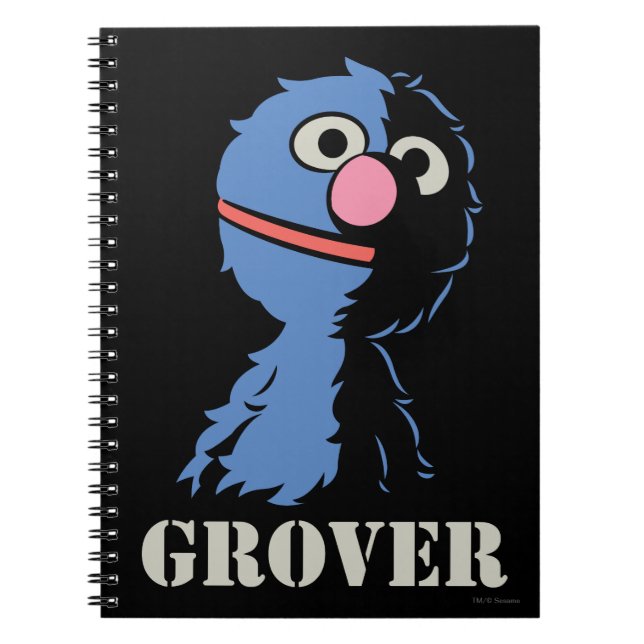 Caderno Espiral Metade do Grover (Frente)