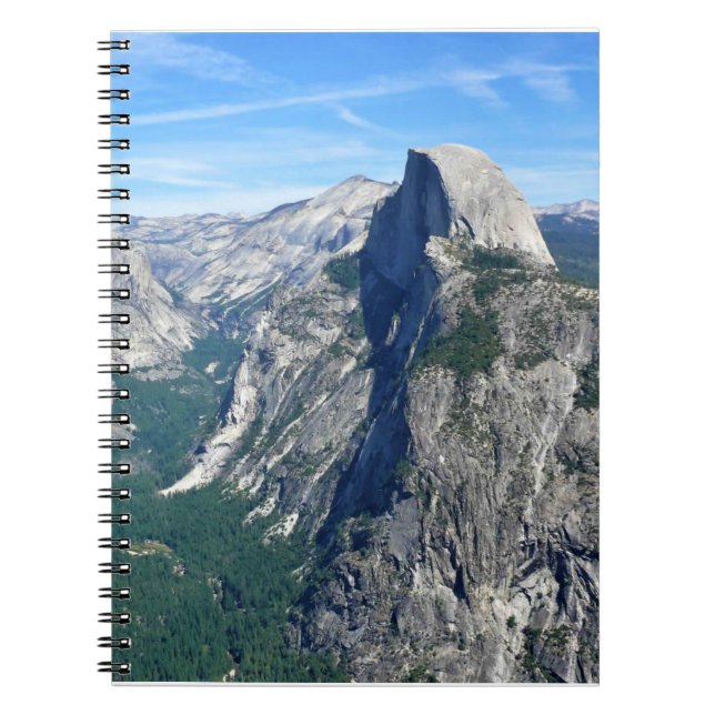 Caderno Espiral Metade Dome do Glacier Point, Yosemite, CA (Frente)