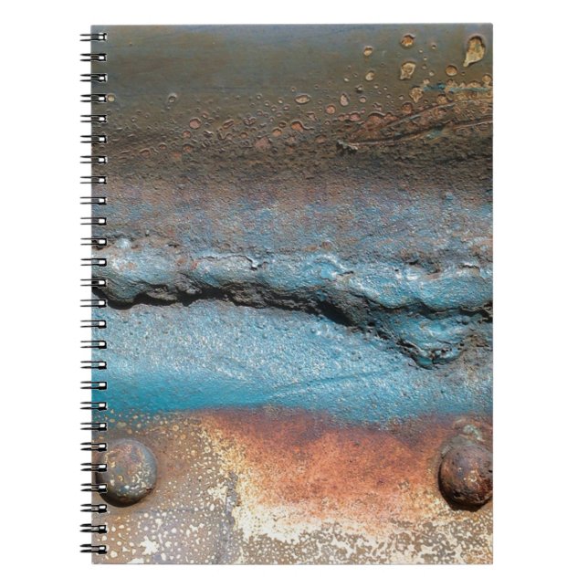 Caderno Espiral Metais Oxidados (Frente)