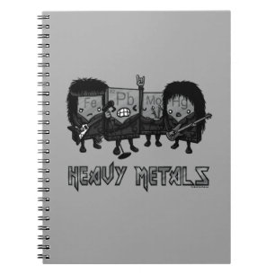 Caderno Espiral Metais pesados