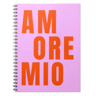 Caderno Espiral Meu Amor Texto Divertido