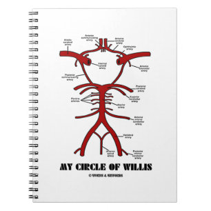 Caderno Espiral Meu anél do Willis (Anatômico)