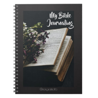 Caderno Espiral Meu Bíblia de Diário