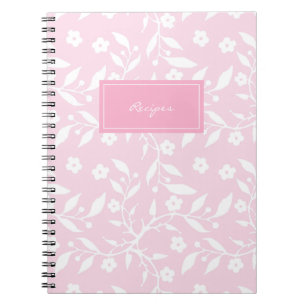 Caderno Espiral Meu Bloco de Anotações de Receitas - personaliza