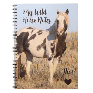 Caderno Espiral Meu Cavalo Selvagem Notas Thor