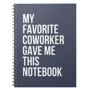 Caderno Espiral Meu Colega Favorito Me Deu Este Notebook