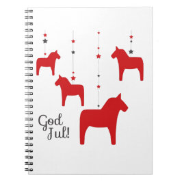 Caderno Espiral Meu Deus! Notebook Dala Horse