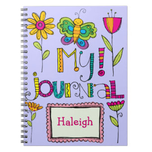 Caderno Espiral Meu Diário
