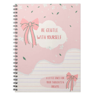 Caderno Espiral Meu Diário de Autocuidado – Seja Gentil Com Você M