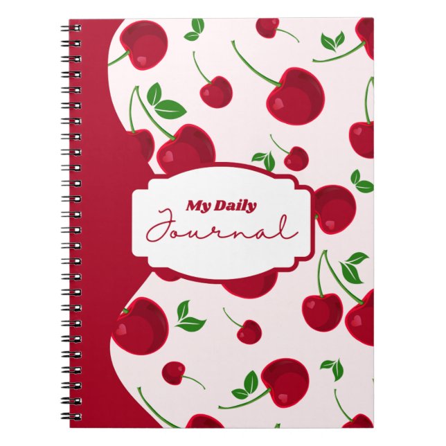 Caderno Espiral Meu Diário Diário (Frente)