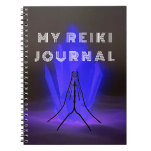 Caderno Espiral Meu Diário Reiki com Mãos