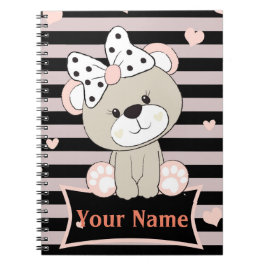 Caderno Espiral Meu doce pequeno urso